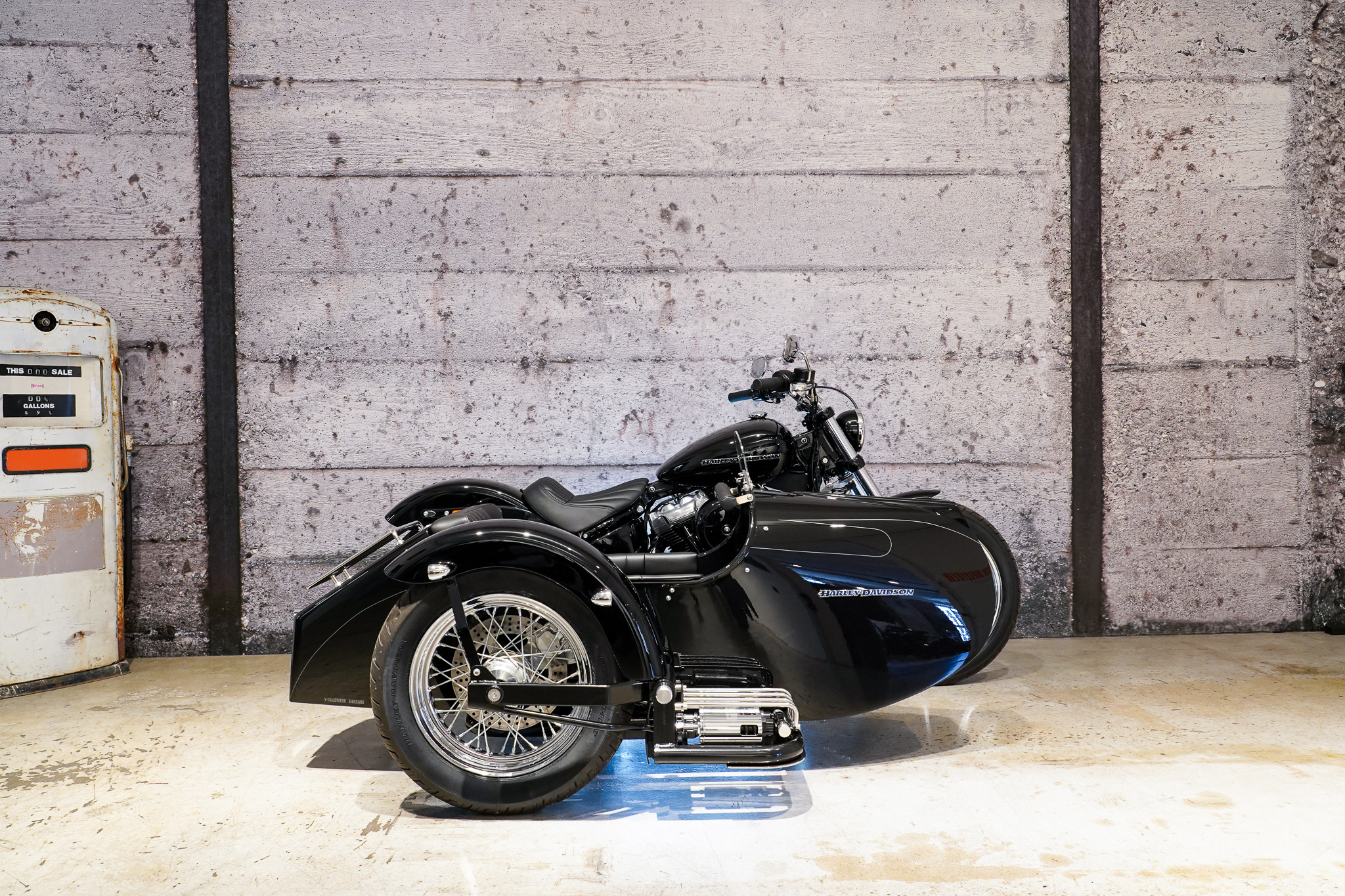 Gespann: Softail Standard