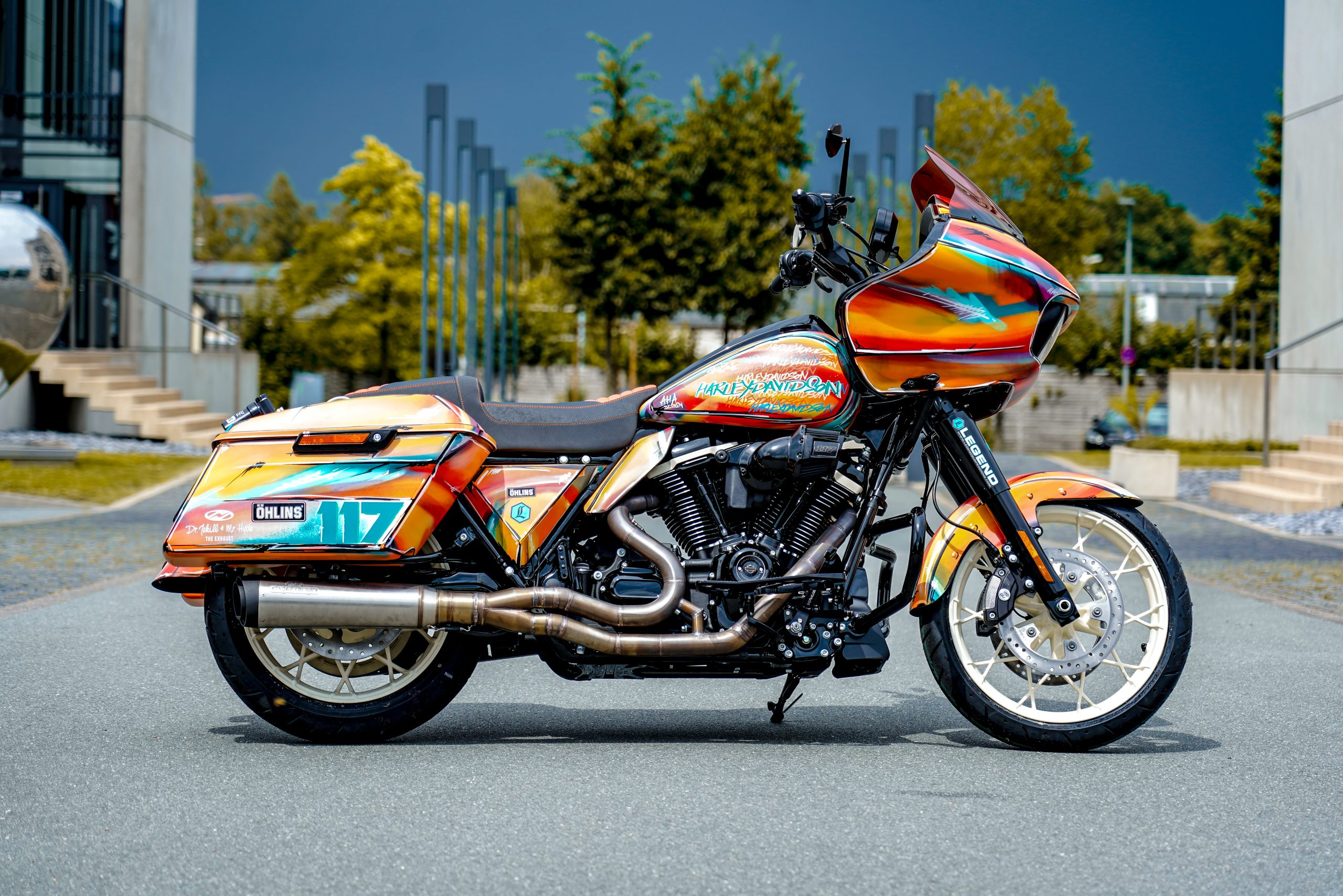 Bagger Racing Engines ROAD GLIDE ST 117 -“RACE BAGGER“ | Harley-Davidson Bielefeld